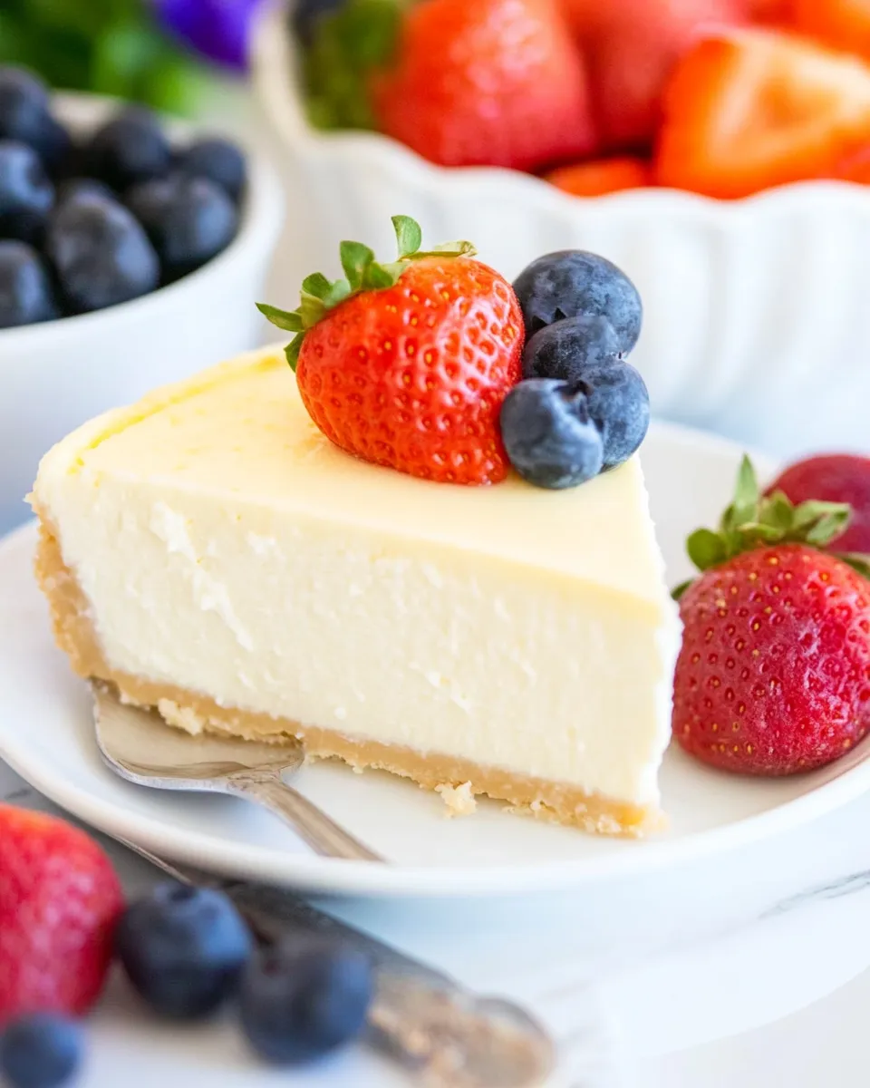 Best Easy Cottage Cheese Cheesecake Recipe (keto, low carb) recipe photo