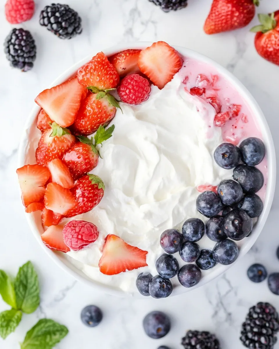 Delicious Easy Cream Cheese Fruit Dip (Made In 10 Minutes!) recipe photo