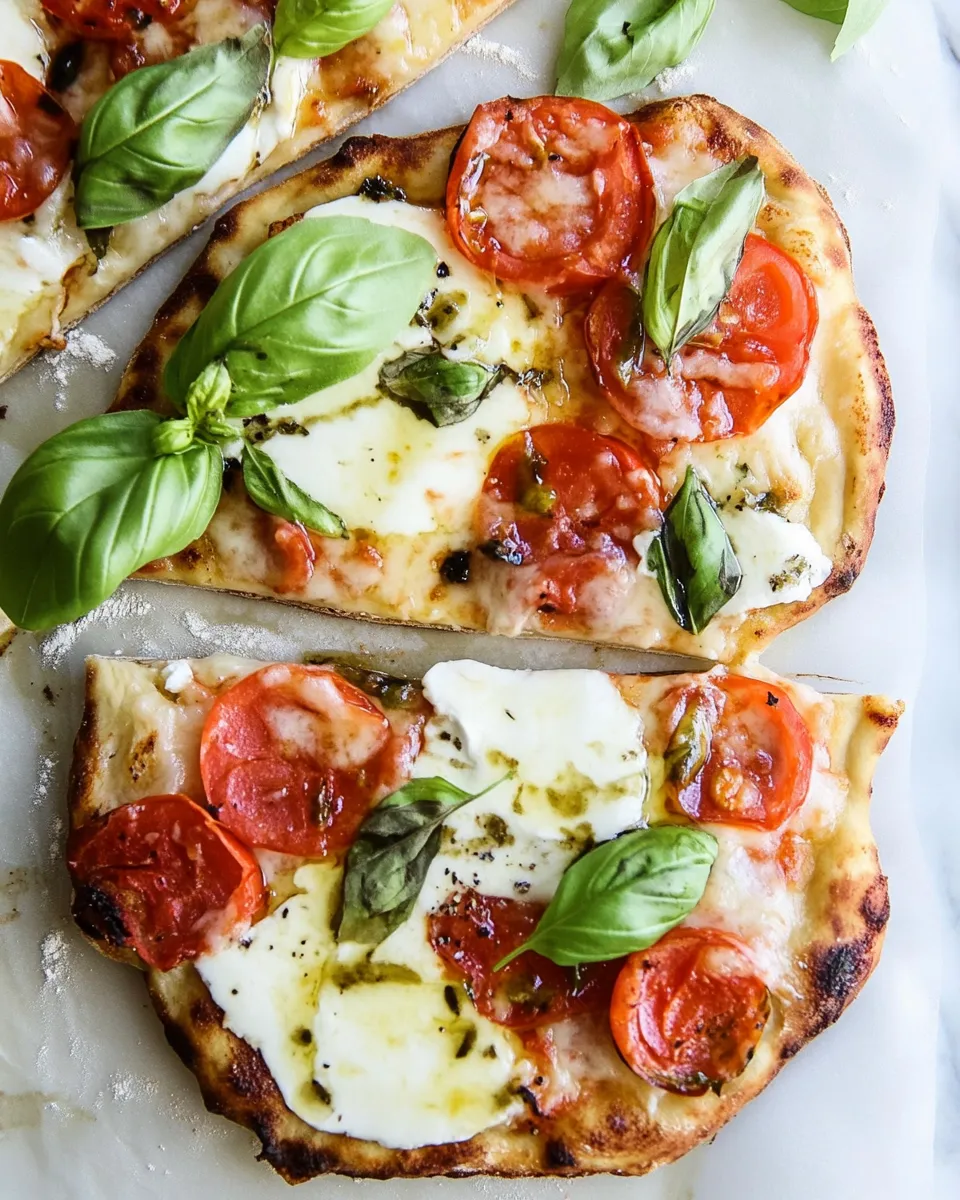 Delicious Easy Flatbread Pizza recipe photo