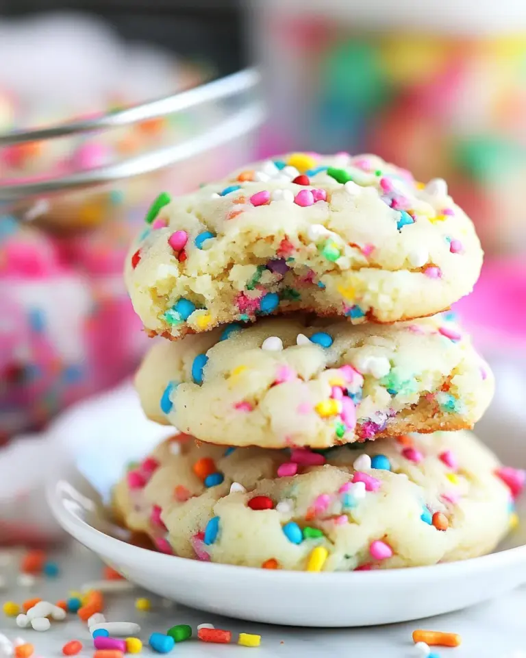 Homemade Easy Funfetti Cake Mix Cookies photo