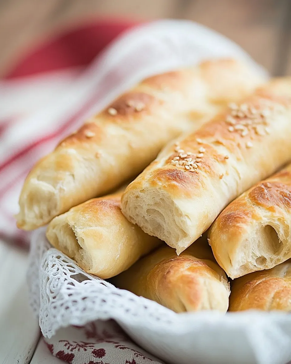 Classic Easy Homemade Breadsticks image