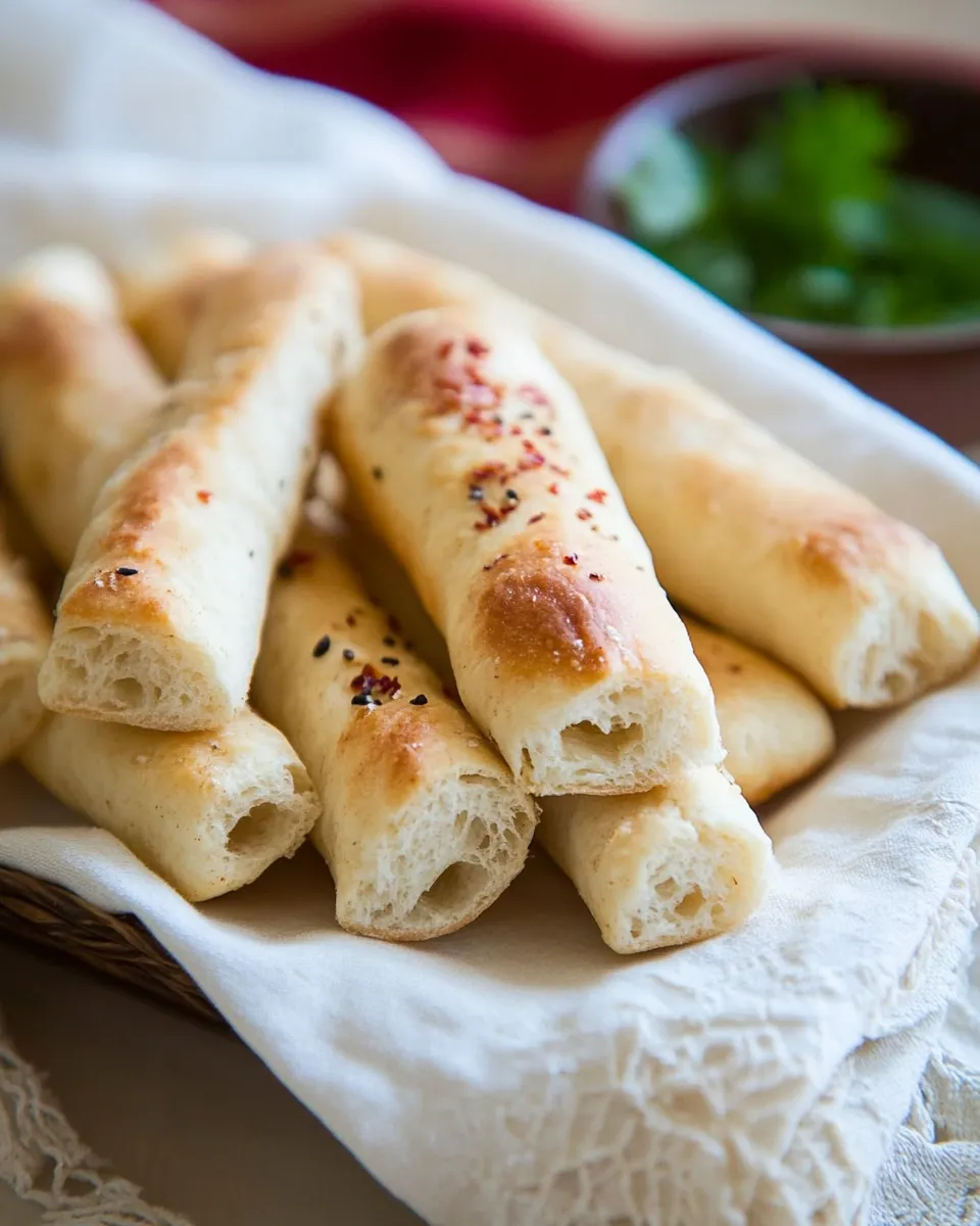 Delicious Easy Homemade Breadsticks recipe photo