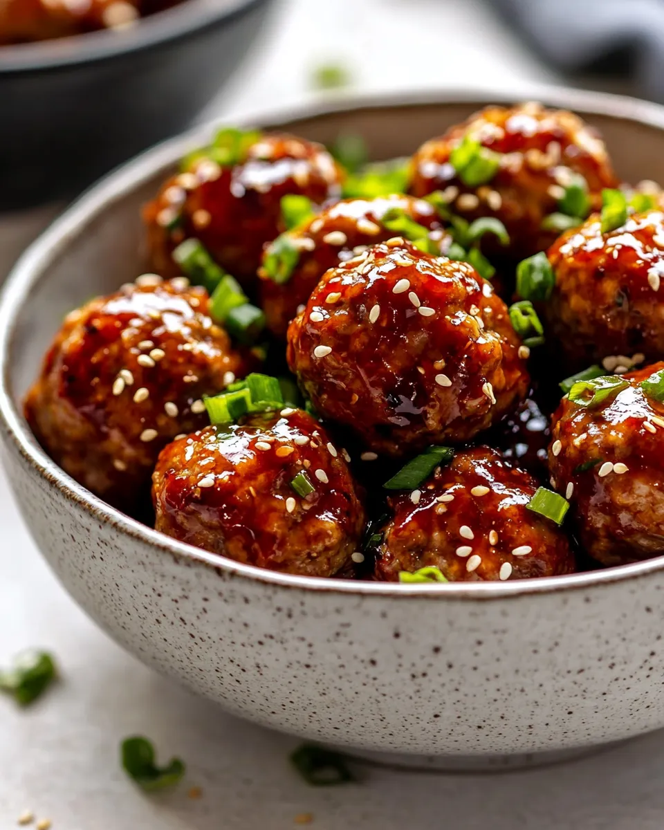 Classic Easy Korean Meatballs Recipe image