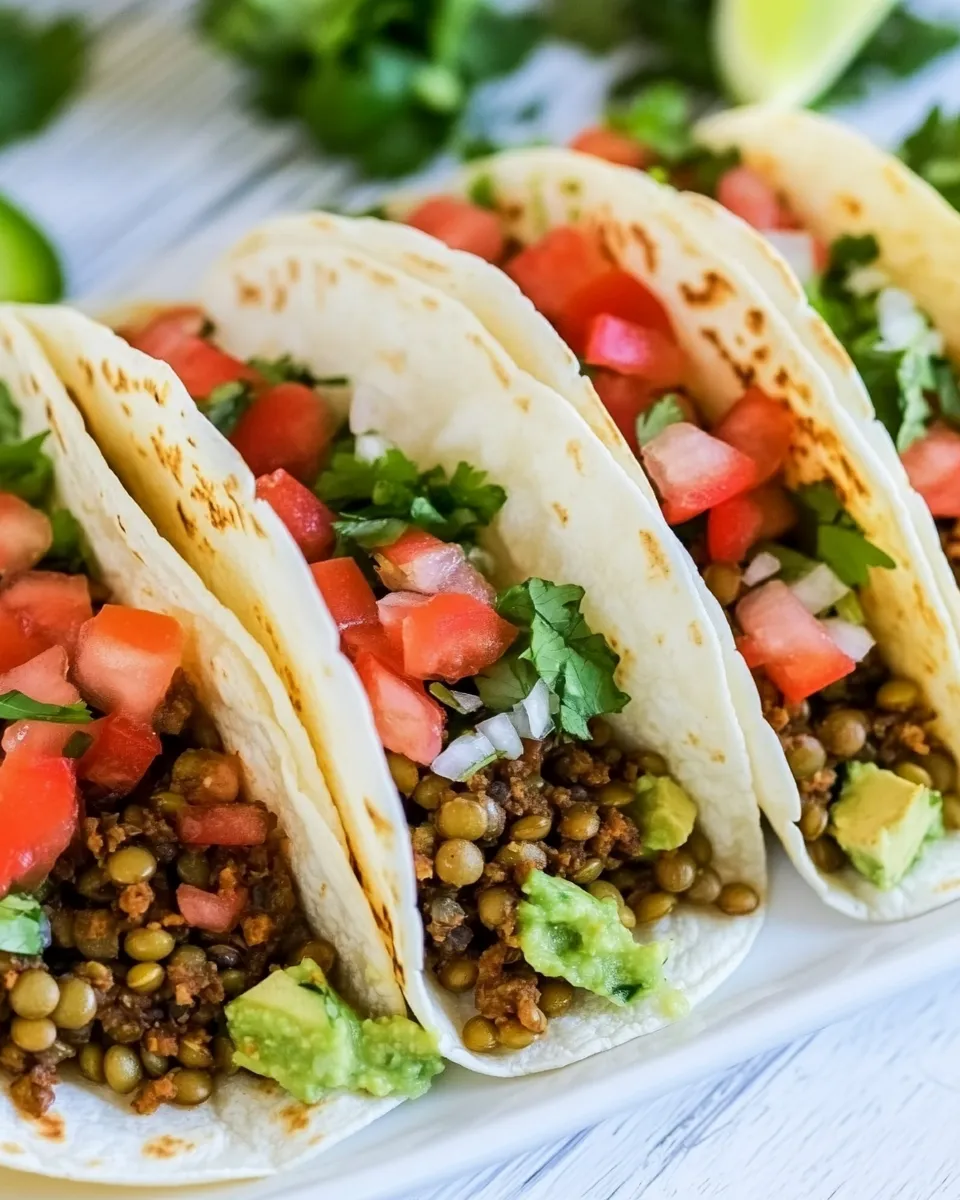 Classic Easy Lentil Tacos image
