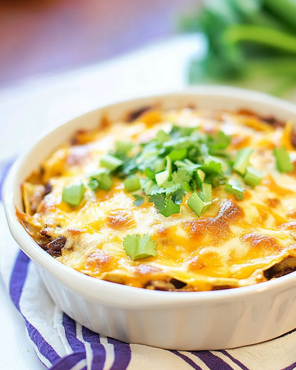 Quick Easy Mexican Casserole shot
