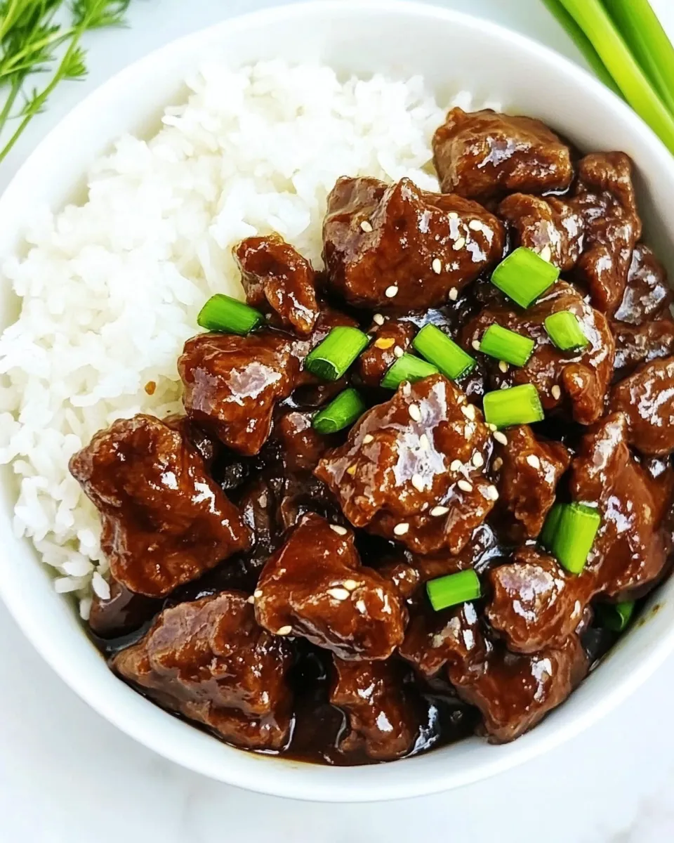 Homemade Easy Mongolian Beef photo