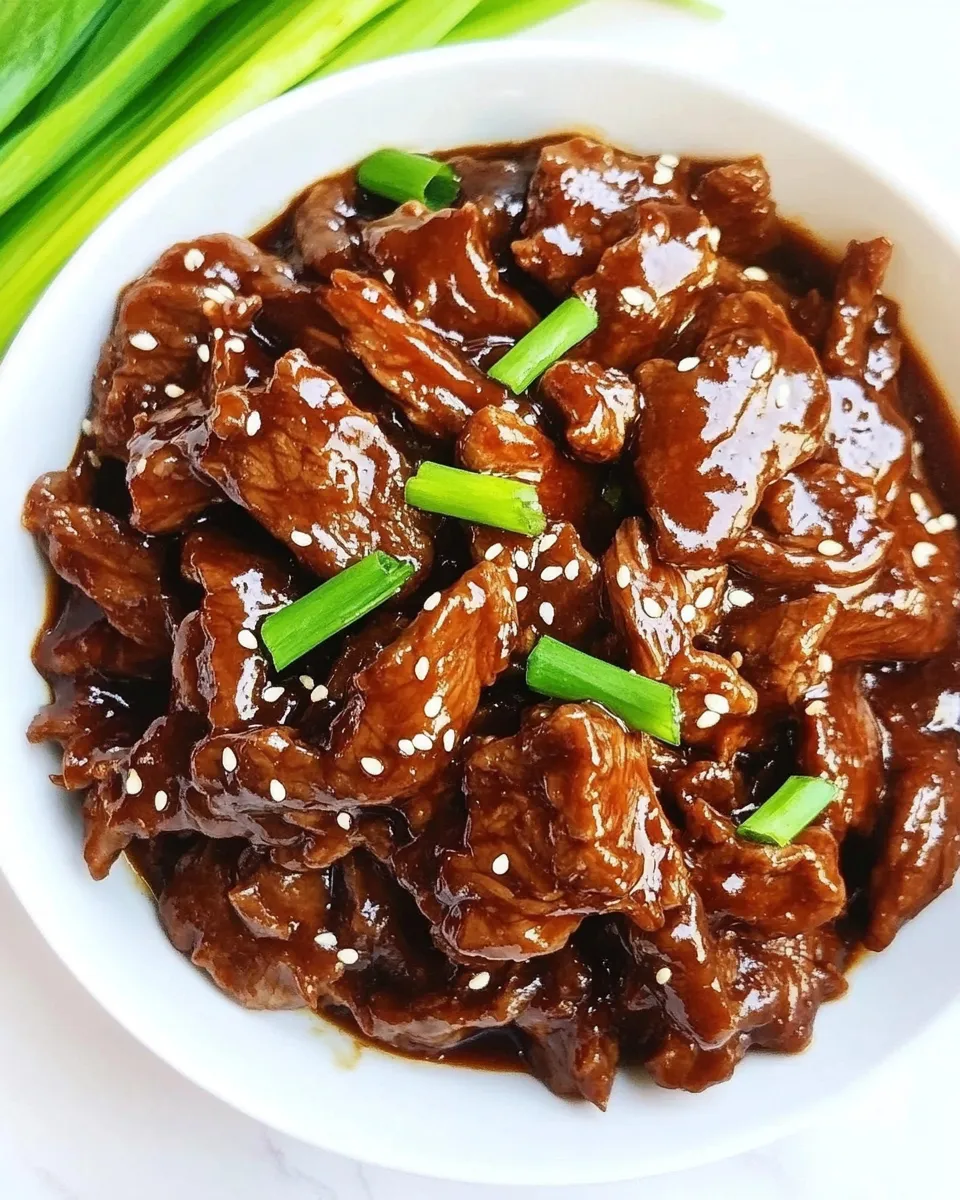 Classic Easy Mongolian Beef image
