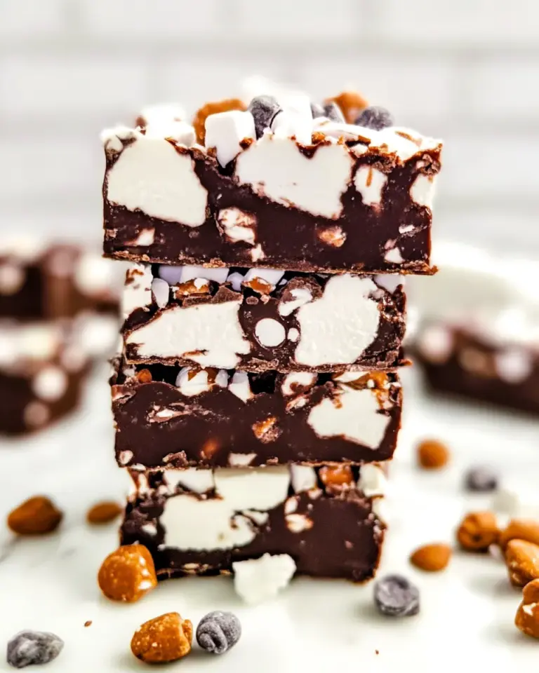 Homemade Easy Rocky Road Bars photo