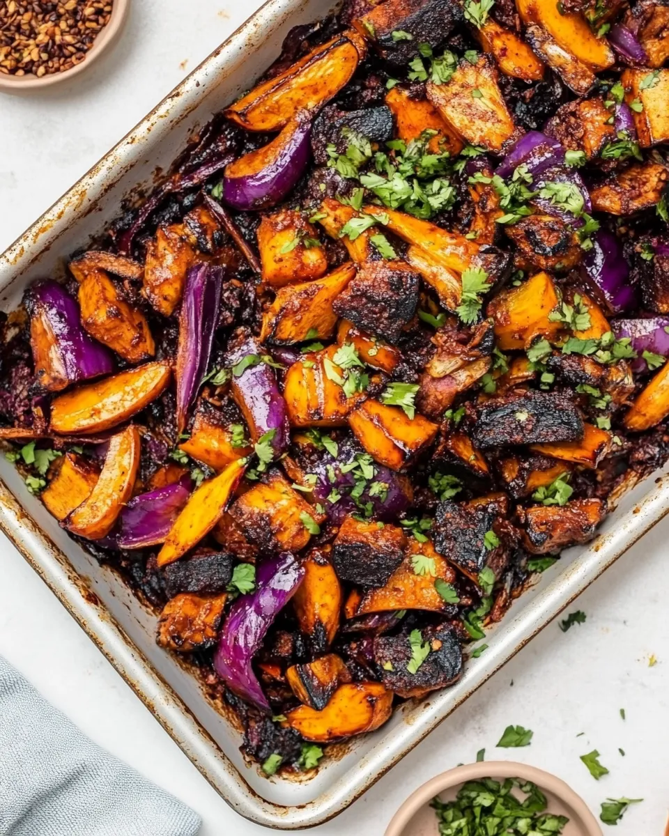 Classic Easy Sheet-Pan Vegan BBQ image