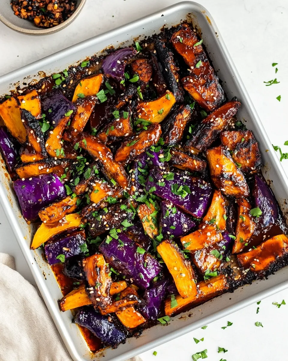 Delicious Easy Sheet-Pan Vegan BBQ recipe photo