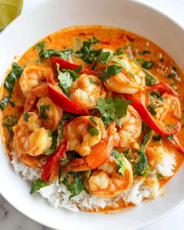 Homemade Easy Thai Shrimp Curry photo
