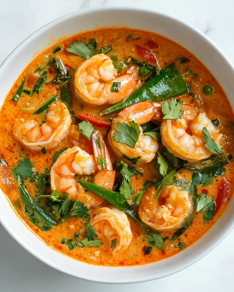 Quick Easy Thai Shrimp Curry recipe photo