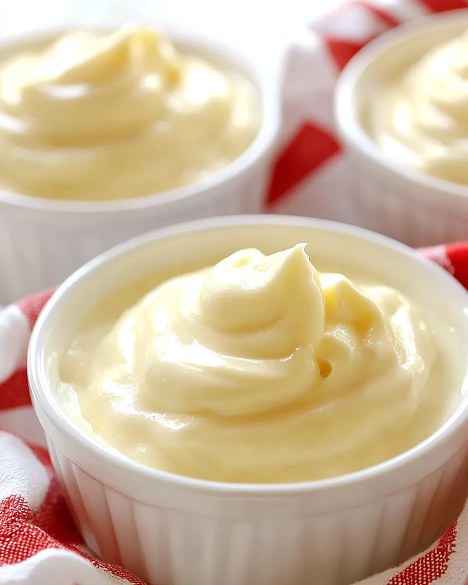 Delicious Easy Vanilla Pudding recipe photo