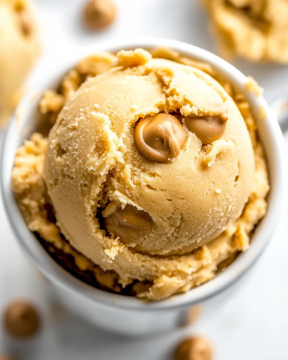 Delicious Edible Peanut Butter Cookie Dough Recipe picture