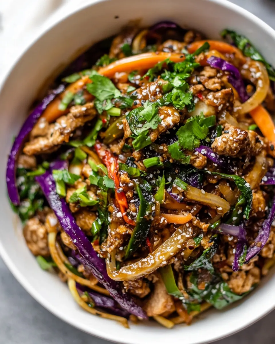 Classic Egg Roll In A Bowl Recipe image