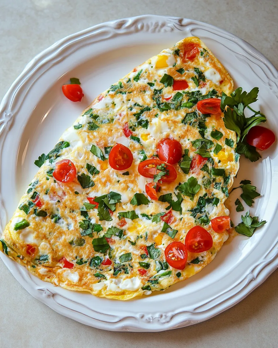 Classic Egg White Omelette dish photo