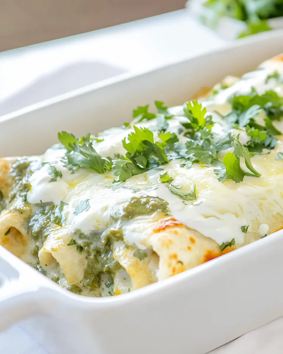 Homemade Enchiladas Suiza photo