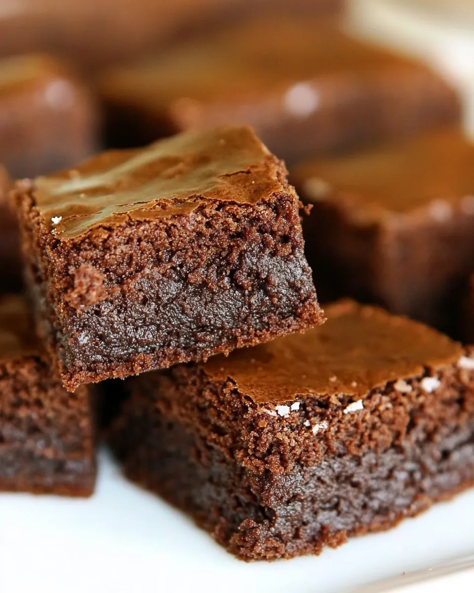 Easy Espresso Brownies recipe photo