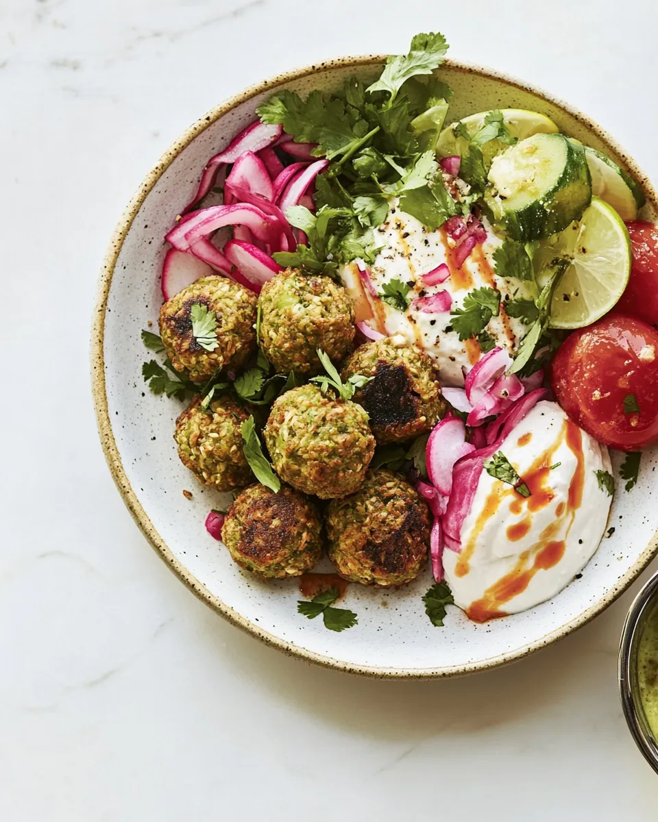 Delicious Falafel dish photo