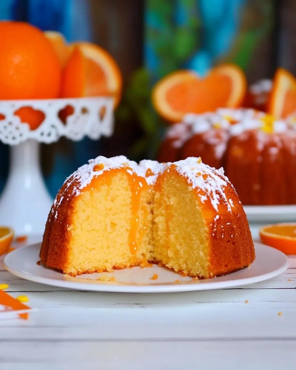 Homemade Fanta Pound Cake photo