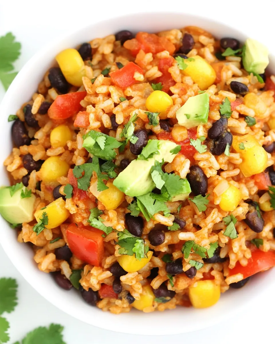 Classic Fiesta Rice and Black Beans image