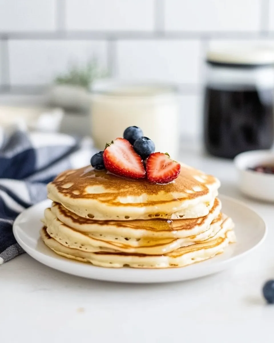 Classic Fluffy Buttermilk Pancakes image