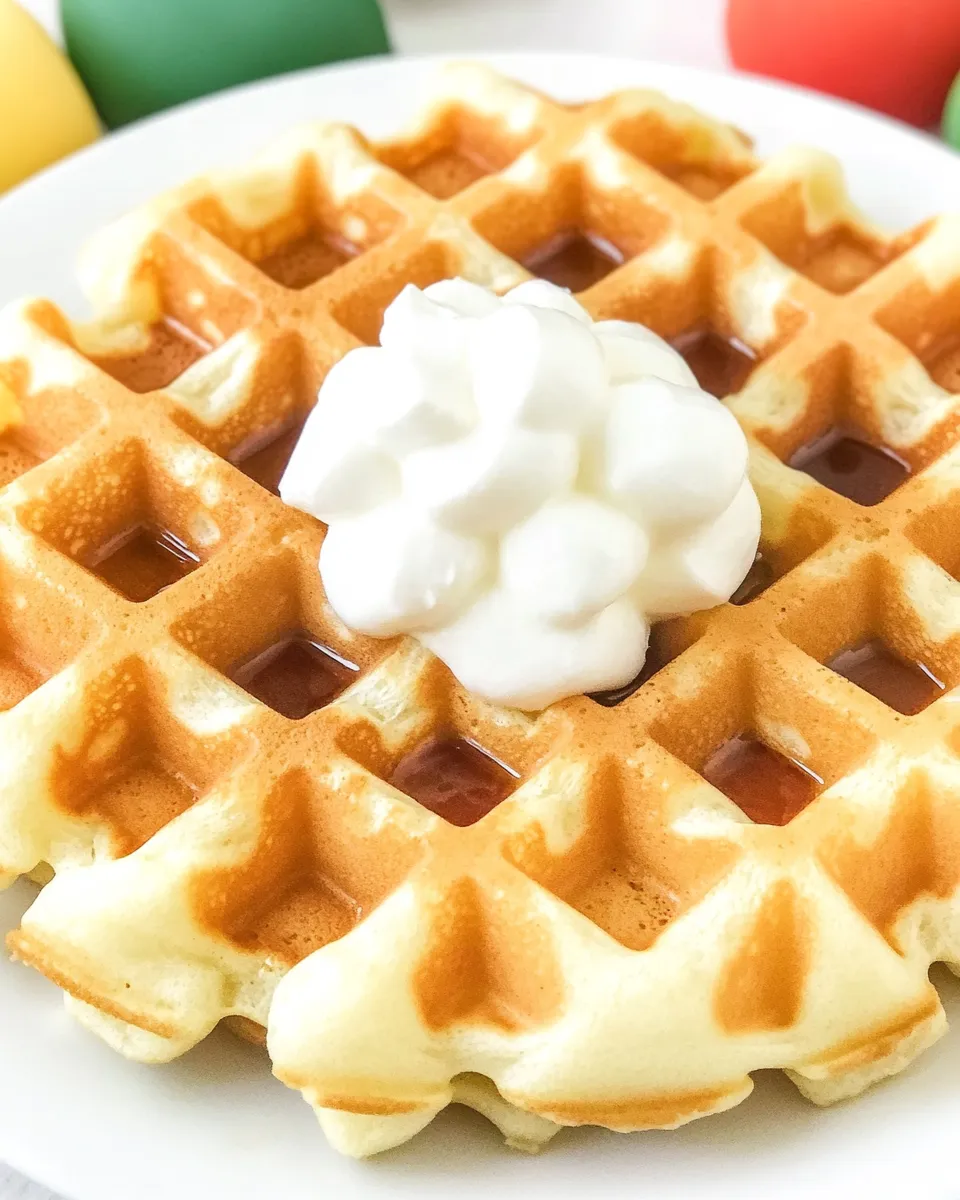 Homemade Fluffy Waffles photo