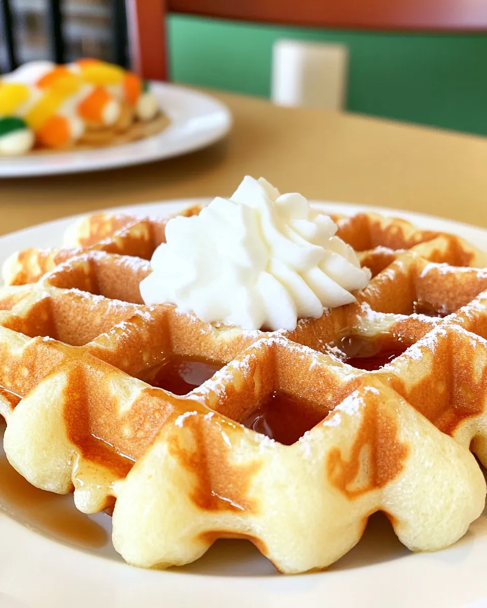 Easy Fluffy Waffles recipe photo