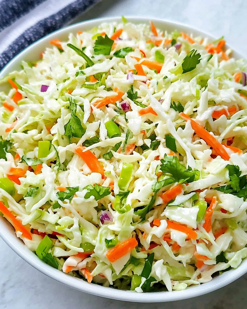 Classic Freezer Coleslaw Recipe: Make-Ahead Southern Slaw That Keeps 6 Months image