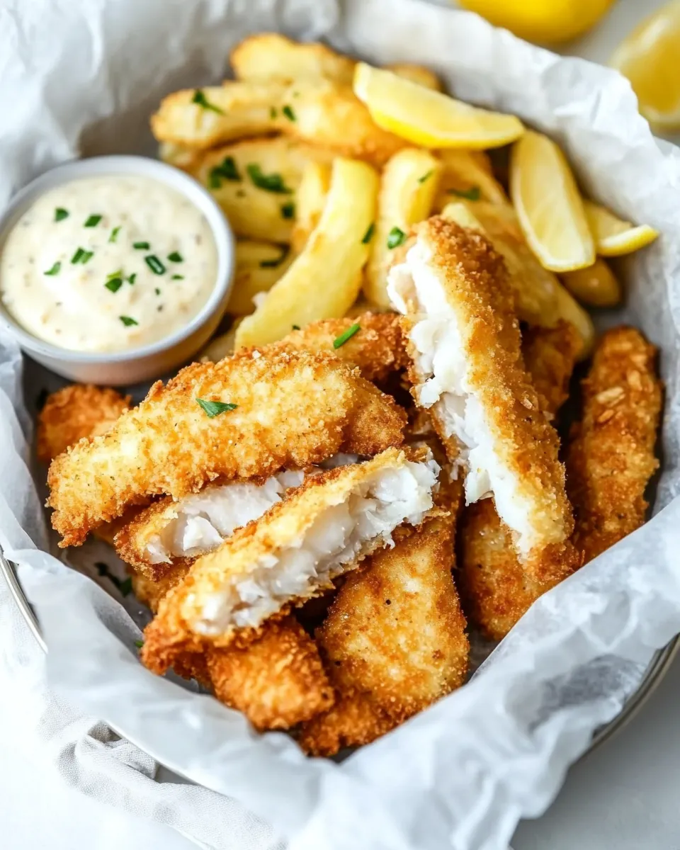Homemade From Scratch Air Fryer Fish Sticks photo