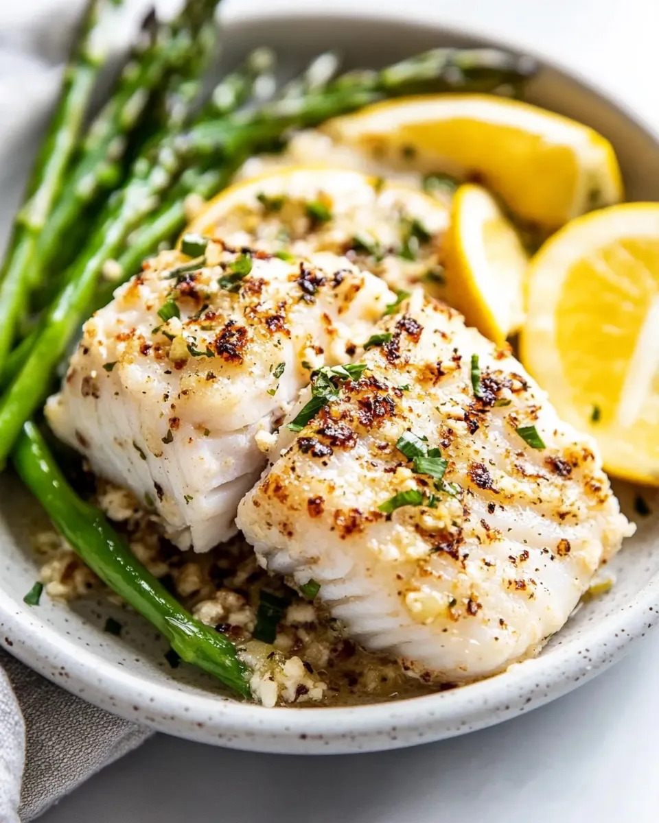 Delicious Garlic Butter Cod image