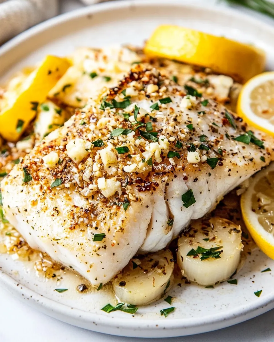 Best Garlic Butter Cod recipe photo