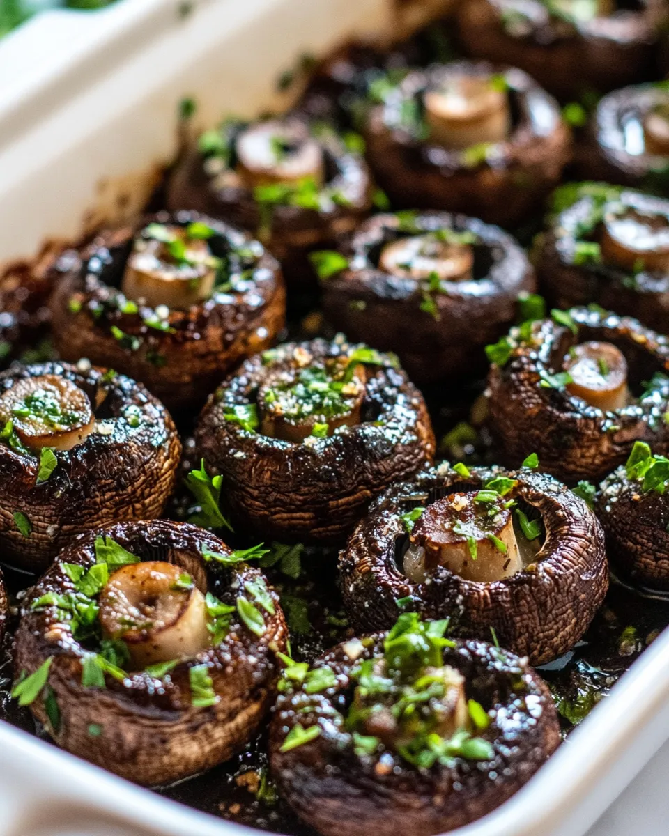 Homemade Garlic Butter Mushrooms photo