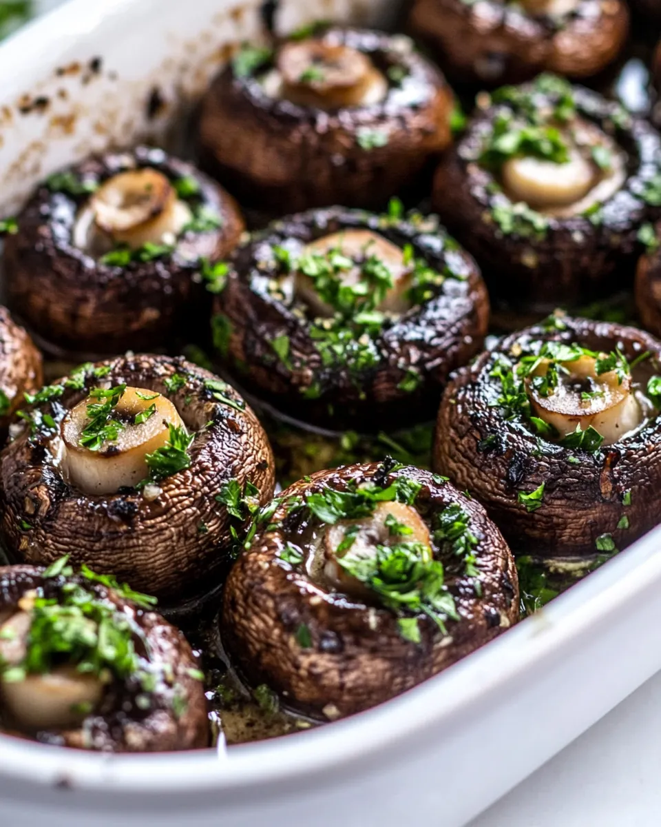 Classic Garlic Butter Mushrooms image