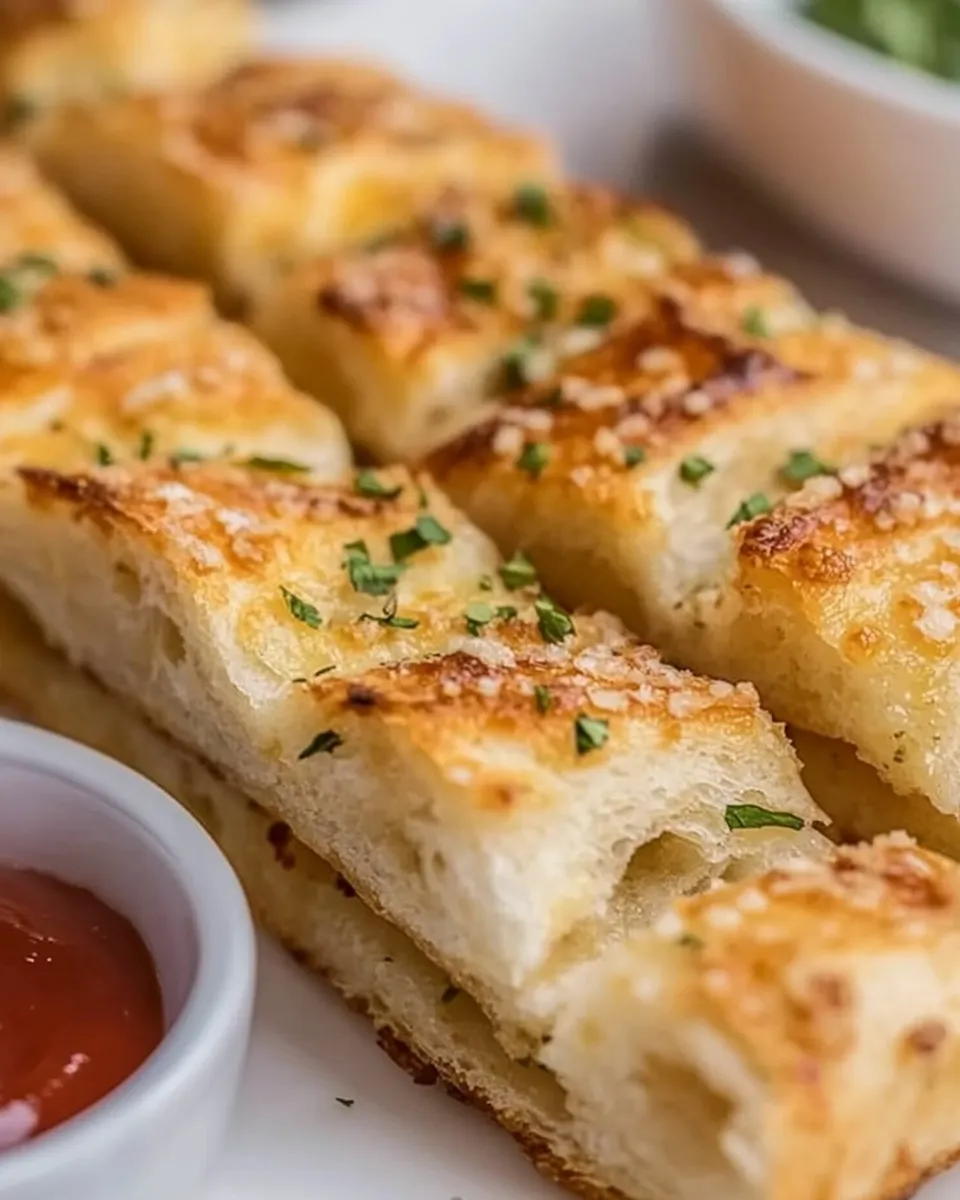 Classic Garlic Cheese Breadsticks image
