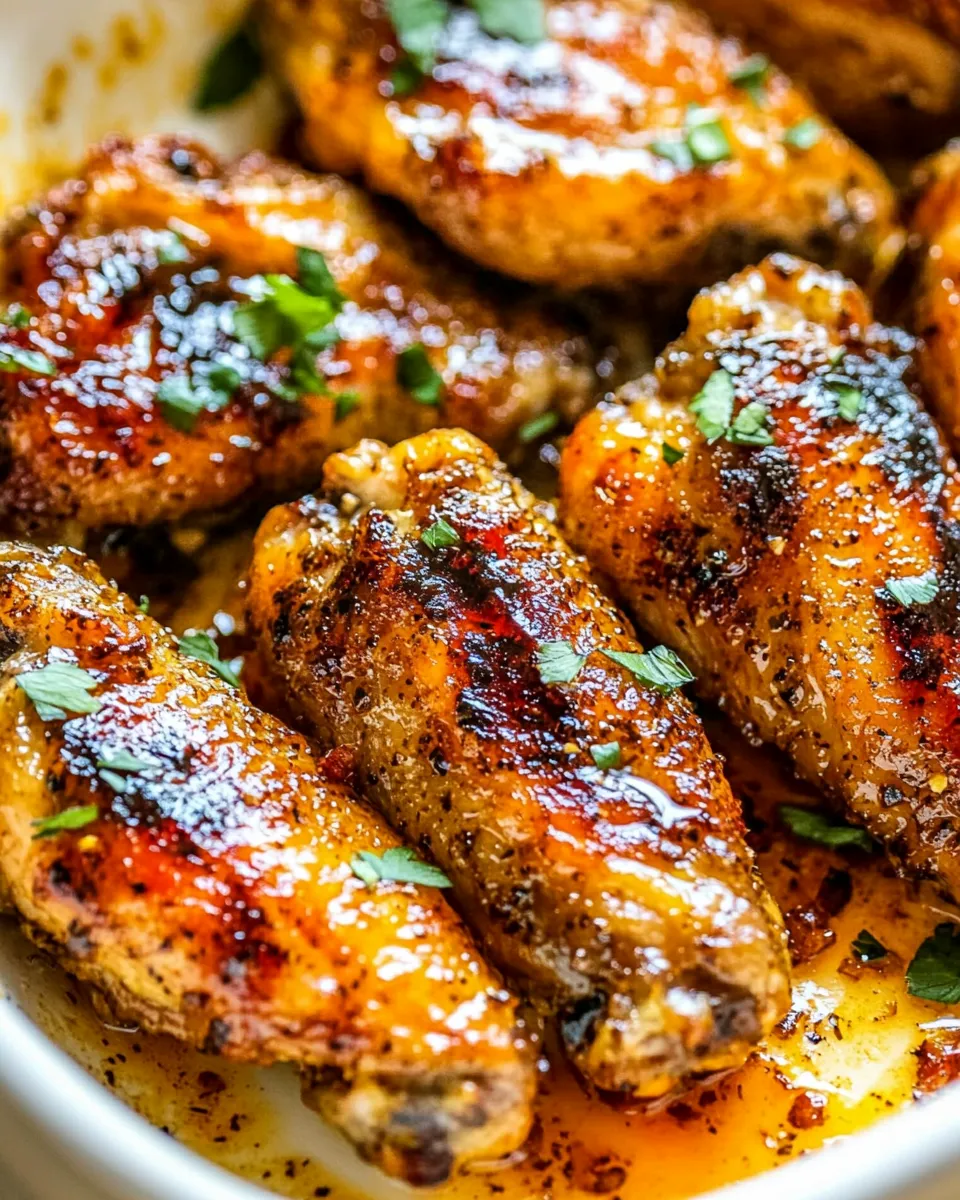 Easy Garlic Chicken Wings recipe photo