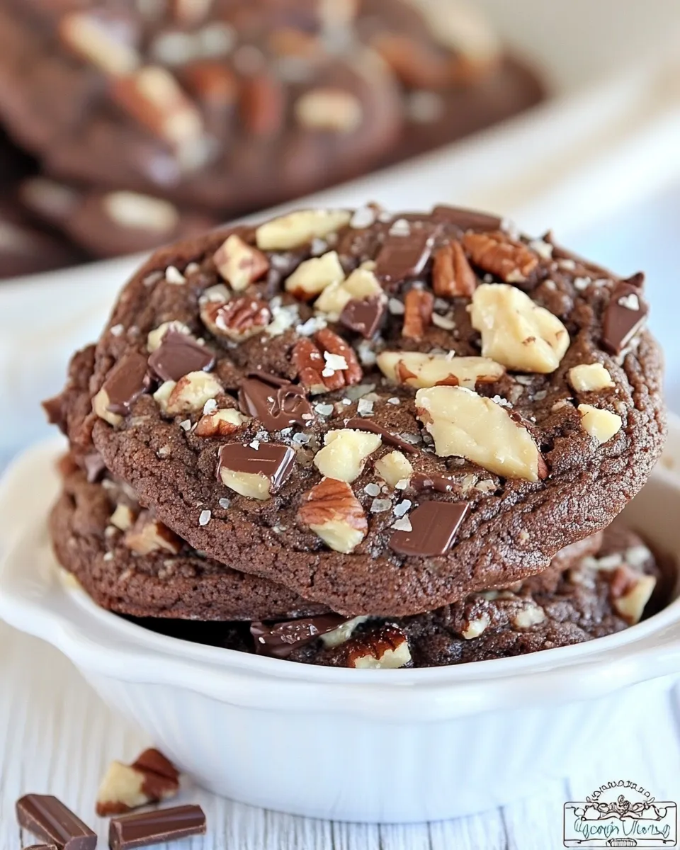 Best Giant Chocolate Toffee Pecan Cookies image