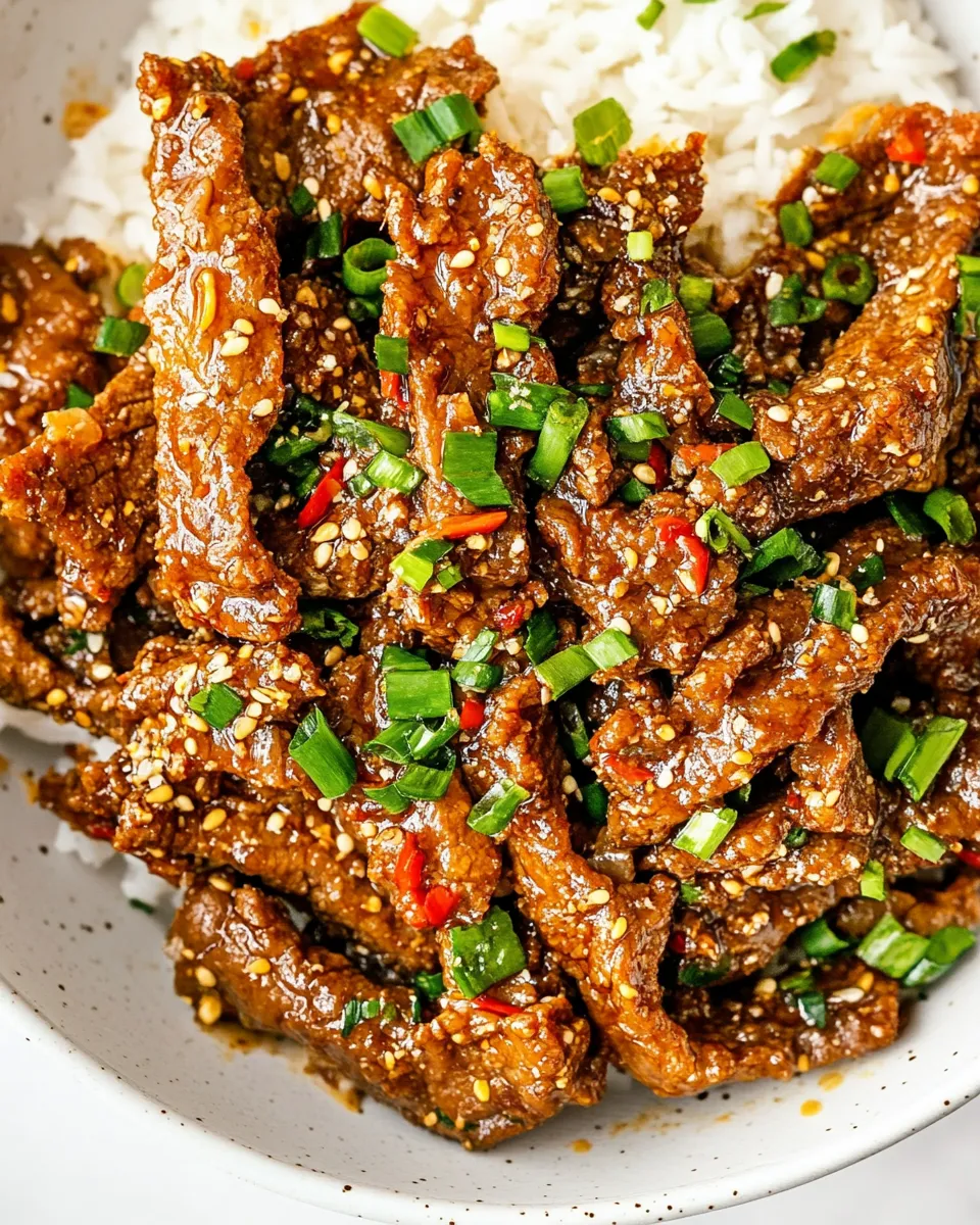 Easy Ginger Beef recipe photo