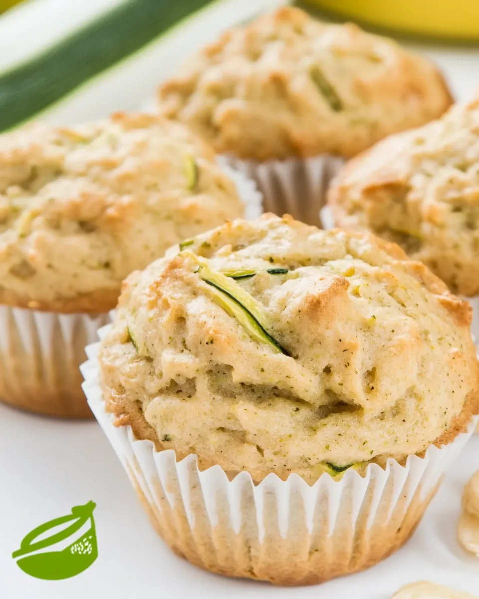 Easy Gluten Free Banana Zucchini Muffins image