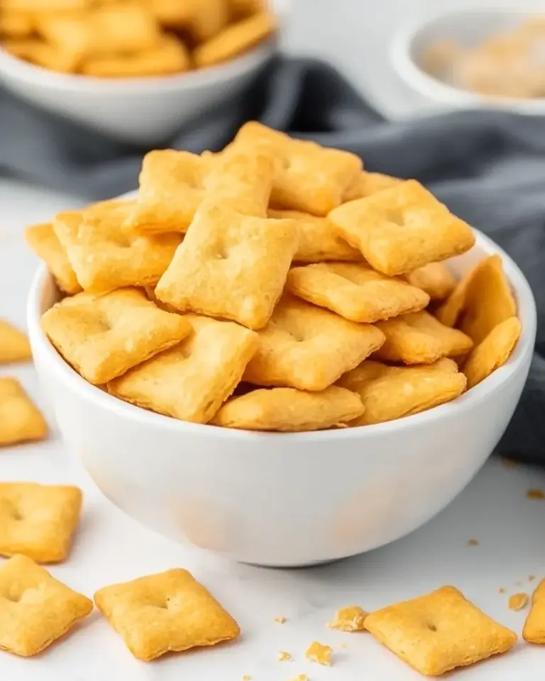 Homemade Gluten Free Cheddar Crackers photo