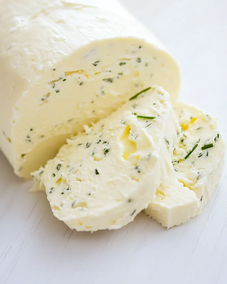 Delicious Goats Cheese and Chive Butter image