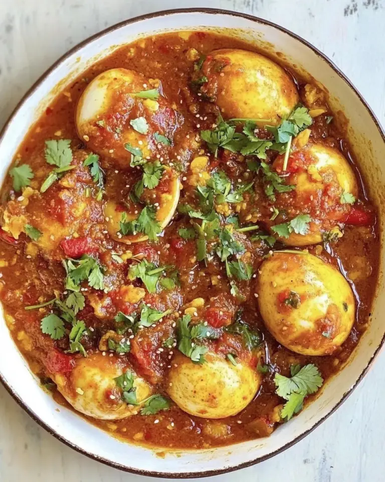 Homemade Golden Egg Curry photo