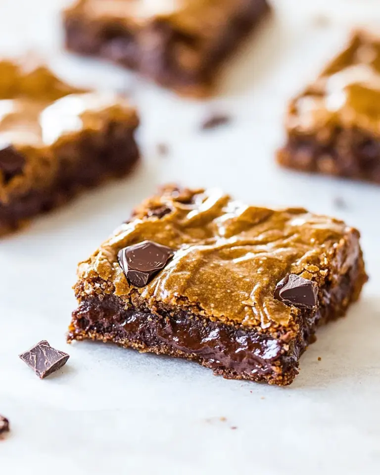 Homemade Gooey Chocolate Chunk Cookie Butter Bars photo