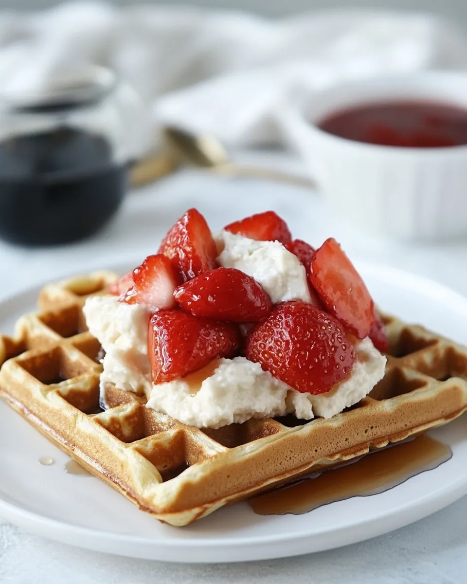 Delicious Grain-Free Almond Flour Paleo Waffles image