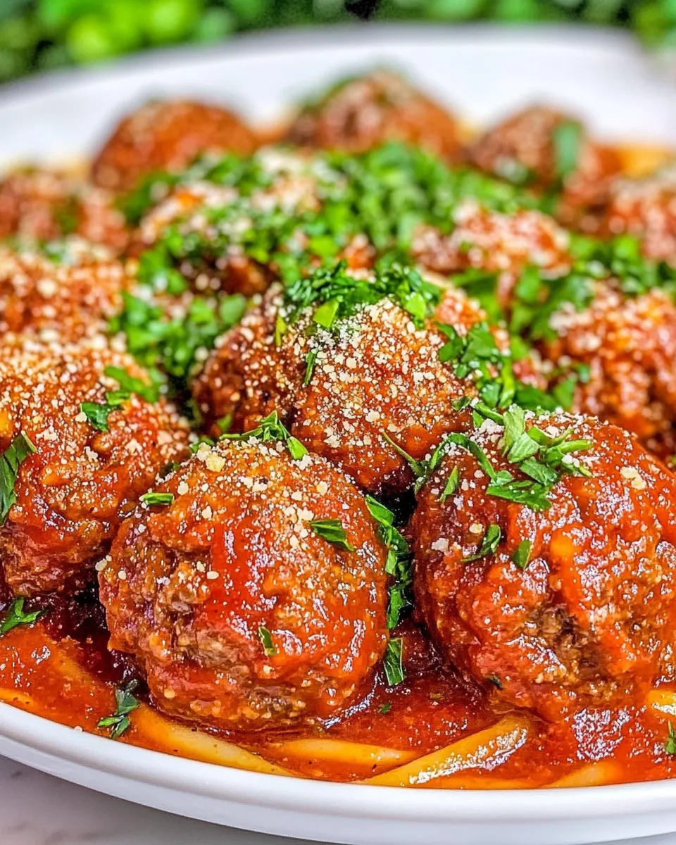 Classic Grandmas Meatball Recipe image