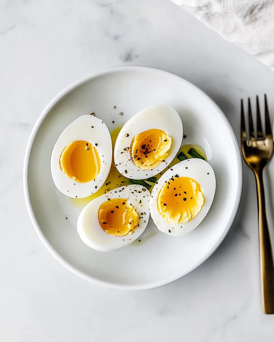 Easy Hard-Boiled Eggs in Microwave photo
