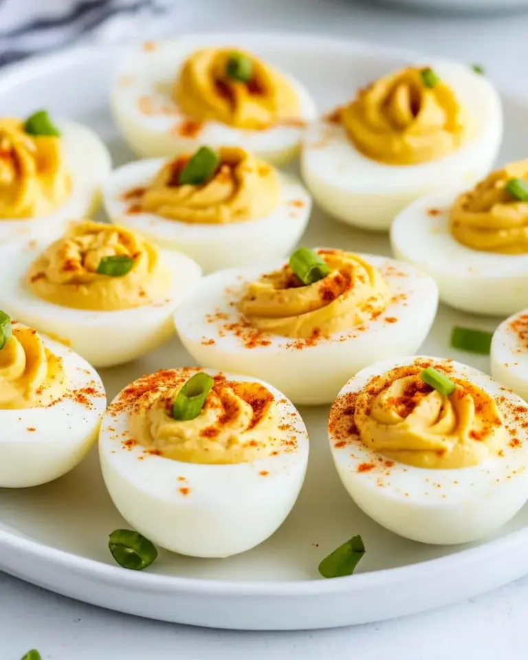 Homemade Healthier Deviled Eggs photo