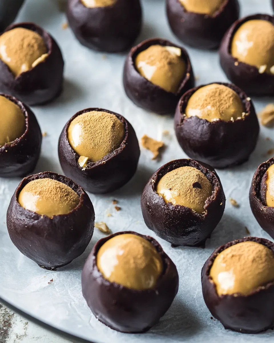 Ultimate Healthy 5 Ingredient Buckeyes. photo