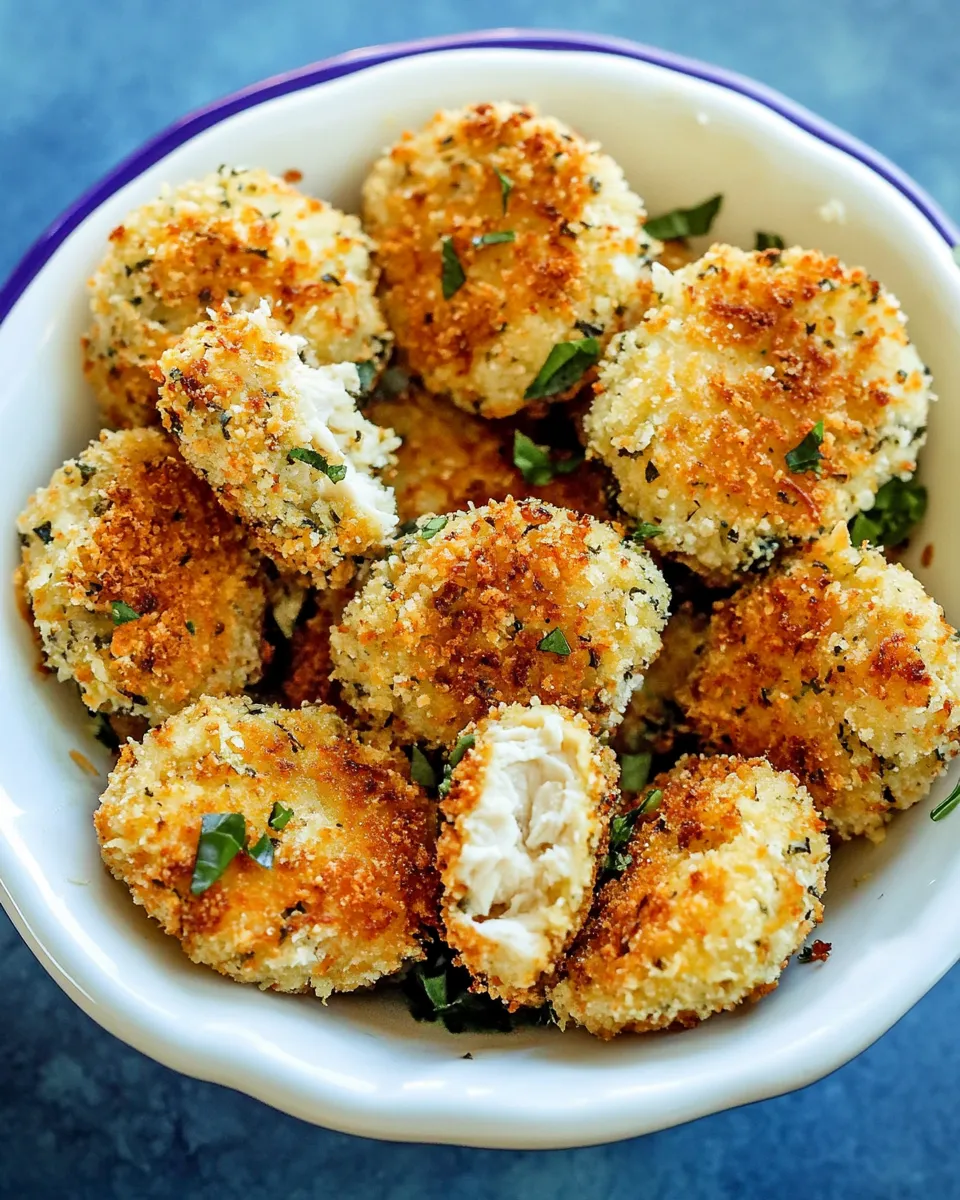 Delicious Healthy Baked Parmesan Chicken Nuggets shot