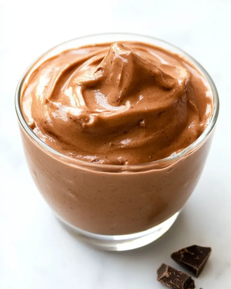 Homemade Healthy Chocolate Frosty photo